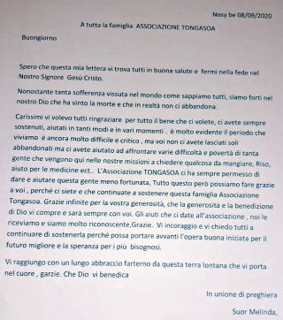 Bambini del Madagascar Tonga Soa - Comunicazioni con le suore