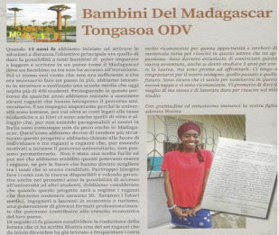 Bambini del Madagascar Tonga Soa - Comune di Origgio