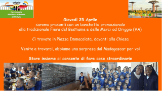 Bambini del Madagascar Tonga Soa - Fiera XXV Aprile