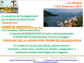 Bambini del Madagascar Tonga Soa - Le Grazie