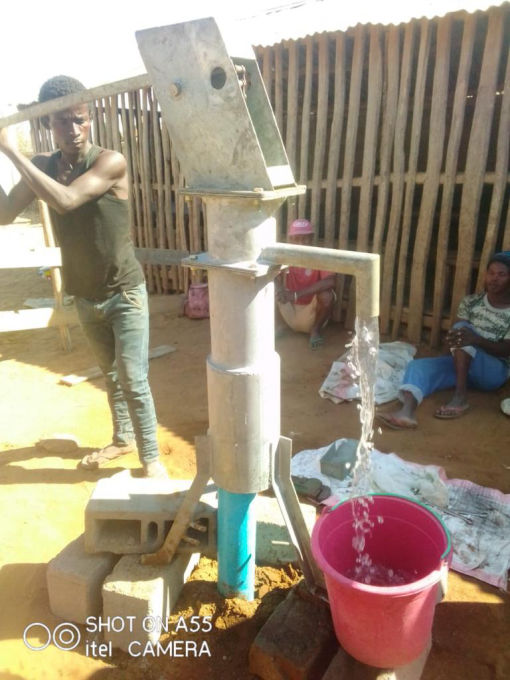 Casa della Speranza - Pozzo in funzione