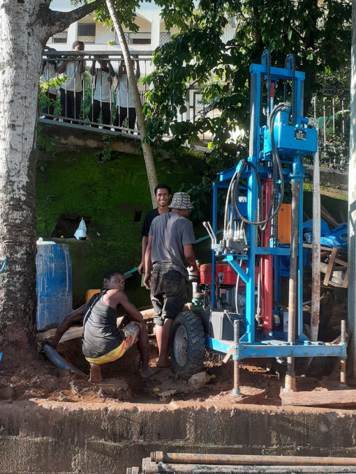 Inizio della perforazione